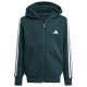 Adidas Παιδική ζακέτα Essentials 3-Stripes Fleece Full-Zip Hoodie Adidas Παιδική ζακέτα Essentials 3-Stripes Fleece Full-Zip Hoodie